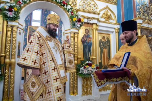 Никольский монастырь - и.Феодорит и братия в Жодино - 50 лет епископу Амвросию - 9-12-2025