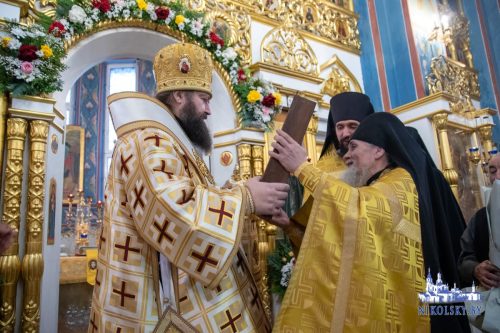 Никольский монастырь - и.Феодорит и братия в Жодино - 50 лет епископу Амвросию - 9-12-2025