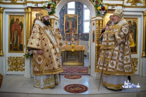 Никольский монастырь - и.Феодорит и братия в Жодино - 50 лет епископу Амвросию - 9-12-2025